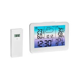 TFA-Dostmann 35.1175.02 Digitale Wetterstation Weiß Akku
