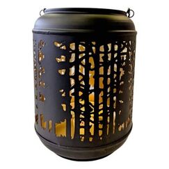 CHALET 350-10013 Kerzenständer Metall Schwarz