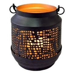 CHALET 350-10018 Kerzenständer Metall Schwarz