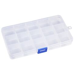 HobbyFun 3504101 Aufbewahrungsbox Rechteckig Transparent