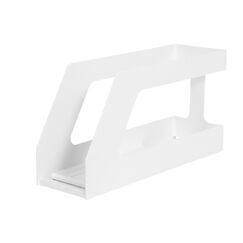 Biella 35541001U Schreibtischablage Polystyrol (PS) Weiß
