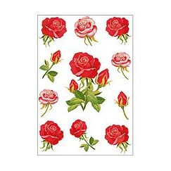 HERMA Decorative labels DECOR roses 3 sheets selbstklebendes Etikett