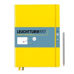 Leuchtturm Skizzenbuch Master Notizbuch A4+ 112 Blätter Gelb