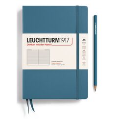 Leuchtturm 363335 Notizbuch A5 251 Blätter Blau