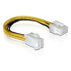 DeLOCK Cable PCI Express Power 8pin EPS > 4pin ATX/P4 Mehrfarbig 0,15 m