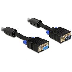 DeLOCK 2m VGA Cable VGA-Kabel VGA (D-Sub) Schwarz