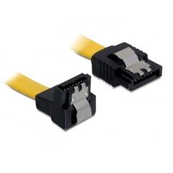 DeLOCK 0.2m SATA M/M SATA-Kabel 0,2 m SATA 7-pin Gelb