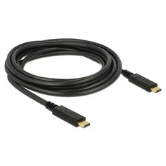 DeLOCK 83325 USB Kabel USB 2.0 3 m USB C 0,48 Gbit/s Schwarz