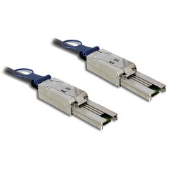 DeLOCK 2m, Mini SAS SFF-8088 - Mini SAS SFF-8088 Schwarz