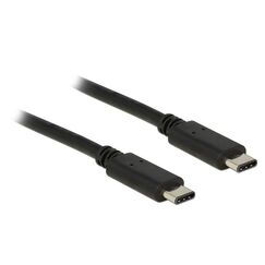 DeLOCK 0.5m USB 2.0 USB Kabel 0,5 m USB C 0,48 Gbit/s Schwarz