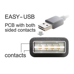 DeLOCK 0.5m, USB2.0-A/USB2.0 Micro-B USB Kabel 0,5 m USB A Micro-USB B 0,48 Gbit/s Schwarz