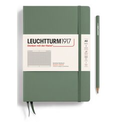 Leuchtturm 365491 Notizbuch A5 251 Blätter Olive