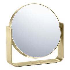 Zone Denmark 36630 Make-up-Spiegel Freistehend Rund Messing