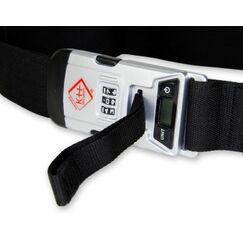 KH Security 370172 Gurt Gepäck Schwarz, Silber