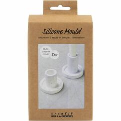 Creativ Company 371211 Form- & Gussverpackung fürs Handwerk Weiß Silikon