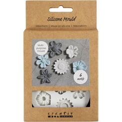 Creativ Company 371242 Form- & Gussverpackung fürs Handwerk Pink, Violett Silikon