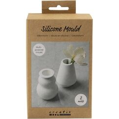 Creativ Company 371407 Form- & Gussverpackung fürs Handwerk Weiß Silikon