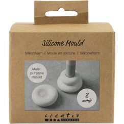 Creativ Company 371410 Form- & Gussverpackung fürs Handwerk Weiß Silikon