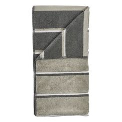 Zone Denmark 37611 Badetuch 50 x 100 cm Baumwolle Olive, Grün, Grau 1 Stück(e)
