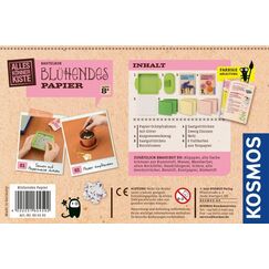 Kosmos Blühendes Papier Lass Blumen aus deinem selbstgeschöpften Papier wachsen