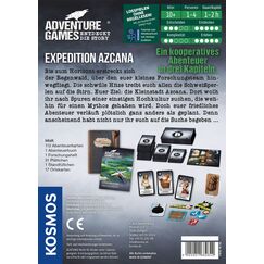 Kosmos Adventure Games - Expedition Azcana Brettspiel Reisen/Abenteuer