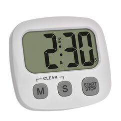 TFA-Dostmann 38.2057.02 Küchen-Timer Digitaler Küchentimer Weiß