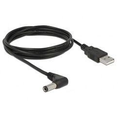 DeLOCK 85588 Stromkabel Schwarz 1,5 m USB A