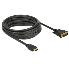 DeLOCK 85656 Videokabel-Adapter 5 m HDMI Typ A (Standard) DVI Schwarz