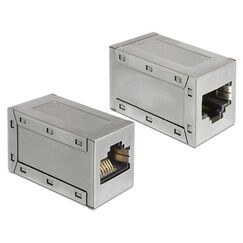 DeLOCK 86165 Kabeladapter RJ45 Metallisch