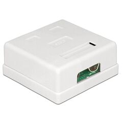DeLOCK 86269 Steckdose RJ-45 Weiß