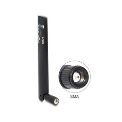 DeLOCK 88571 Netzwerk-Antenne Omnidirektionale Antenne RP-SMA 3 dBi