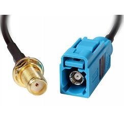 DeLOCK 88583 Koaxialkabel 0,2 m Schwarz