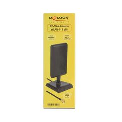 DeLOCK 89590 Netzwerk-Antenne RP-SMA 9 dBi