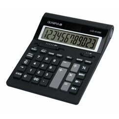 Olympia LCD 612 SD Taschenrechner Desktop Einfacher Taschenrechner Schwarz