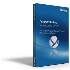 Acronis Backup for Windows Server 1 Lizenz(en) Erneuerung Mehrsprachig 1 Jahr(e)