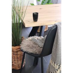 House Nordic 3981012 Sitzkissen Grau