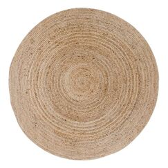House Nordic 3981091 Teppich Drinnen Rund Jute Natürlich/Natur