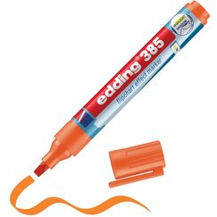 Edding 385 Flipchartmarker orange, Pinselspitze 1-5 mm