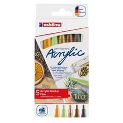 Edding Acrylic Metallisch 5 Stück(e)