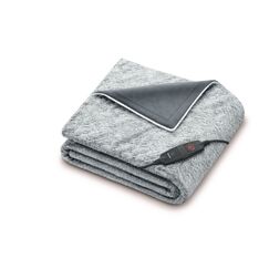 Beurer Nordic Wärme- und Kuscheldecke HD75 grau, Green Planet