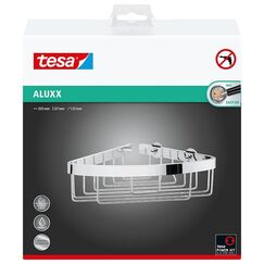 TESA Aluxx Aluminium, Chrom Wand-montiert Duschkorb