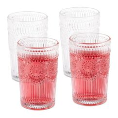 Relaxdays 4052025422745 Wasserglas Transparent 4 Stück(e) 400 ml