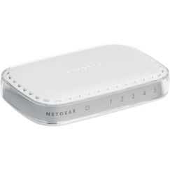 NETGEAR GS605 Unmanaged L2 Gigabit Ethernet (10/100/1000) Weiß