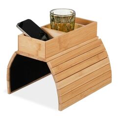 Relaxdays 4052025482268 Serviertablett Rechteck Holz