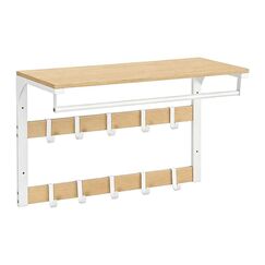 Relaxdays Wandgarderobe 3 in 1