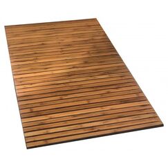 Kleine Wolke 4072202207 Teppich Drinnen Bodenmatte Rechteck Bambus Holz