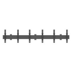 Multibrackets 4078 Halterung für Schilderdisplays 165,1 cm (65") Schwarz