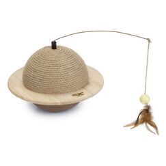 Designed by Lotte Holz Kratzball Holz/Jute Katzenkratzbaum