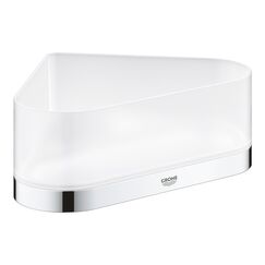 GROHE Selection Duschwanne Rechtwinklig Metall, Kunststoff Chrom, Weiß
