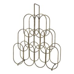 Chic Antique 41084913 Weinflaschenhalter Messing -, Eisen